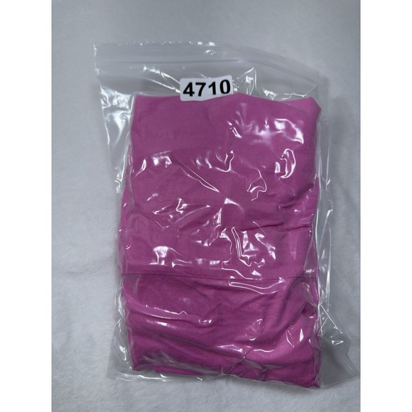 OLD NAVY Puff Sleeve Linen-Blend Dress Pink Button Front w/Pockets XL Babydoll - Picture 7 of 7